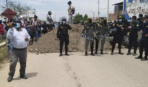 Protestas iniciaron el jueves 18 de noviembre. Foto: Radio Estereo Bagua Grande.