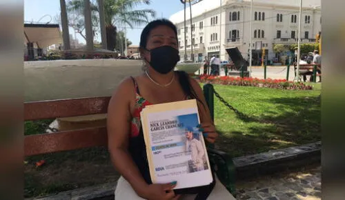 Leonor Chancafe hizo un llamado a las personas de buen corazón. Foto: Rosa Quincho/URPI-LR