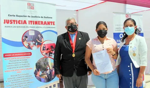 El titular de la Corte enfatizó que esta actividad se realiza sin interrumpir las labores de despacho establecidas. Foto: CSJS