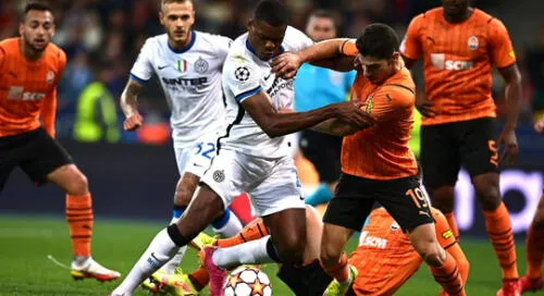 El Inter vs. Shakhtar se podrá ver a partir de las 12.45 p. m. (hora peruana). Foto: EFE