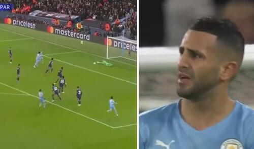 PSG vs. Manchester City. Foto: Captura ESPN