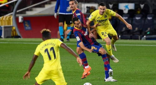 El Barcelona vs. Villarreal se jugará desde las 3.00 p. m. (hora peruana). Foto: EFE El Barcelona vs. Villarreal se jugará desde las 3.00 p. m. (hora peruana). Foto: EFE
