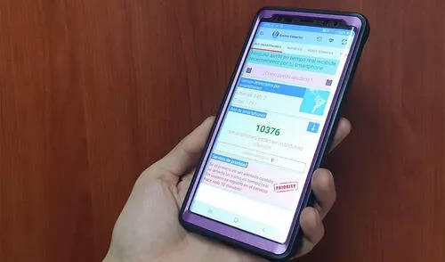 Este aplicativo tiene como principal característica avisar al usuario, con segundos de antelación, cuándo ocurrirá un sismo fuerte. Foto: Andina