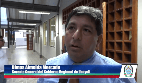Dimas Almeida Mercado también tiene un proceso administrativo sancionador por presunto fraccionamiento indebido en el Gobierno Regional de Lima. Foto: Gobierno Regional de Ucayali