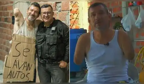 El sujeto se viralizó en redes sociales. Foto: captura de Facebook