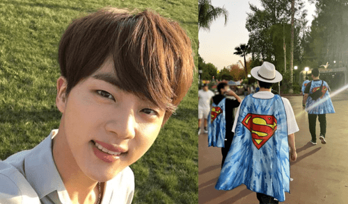 Jin de BTS compartió su día a libre con ARMY en las redes sociales. Foto: composición La República/Weverse