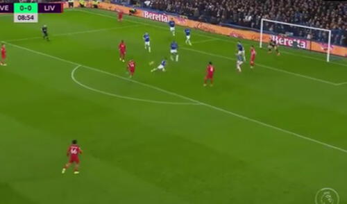 Jordan Henderson marcó su segundo gol en la Premier League. Foto: captura de Canal + Jordan Henderson marcó su segundo gol en la Premier League. Foto: captura de Canal +