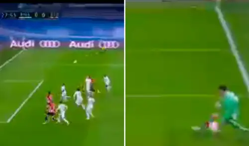 Real Madrid vs. Athletic Bilbao en la novena jornada de la liga española. Foto: composición/ captura ESPN