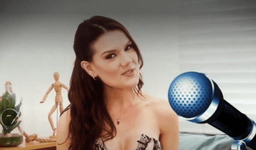 La Miss Perú se animó a mostrar uno de sus talentos más escondidos para las cámaras de América Televisión. Foto: América TV
