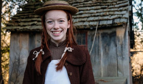 Amybeth McNulty como Ana en Anne With an E. Foto: Netflix