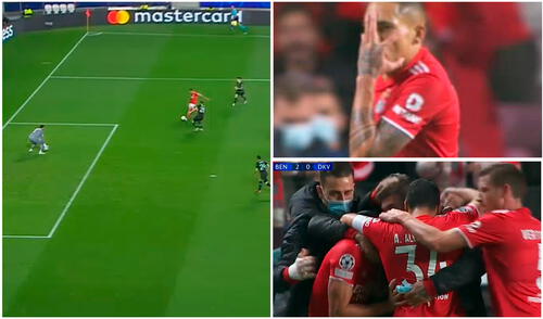 Benfica juega de local ante el Dinamo por la sexta fecha de la Liga de Campeones. Foto: composición/ captura ESPN Benfica juega de local ante el Dinamo por la sexta fecha de la Liga de Campeones. Foto: composición/ captura ESPN