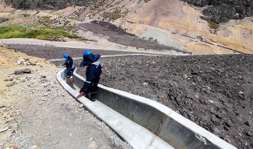 Proyecto de remediación involucró el cierre de 39 pasivos ambientales. Foto: Amsac
