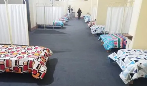 Refugio se ubica en el estadio Rosas Pampa de Huaraz. Foto: Andina.