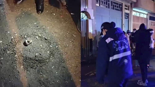 En una acción temeraria el varón secuestrado logró escapar, pero fue impactado por una bala en el rostro. Foto: composición La República/serenazgo de Juliaca