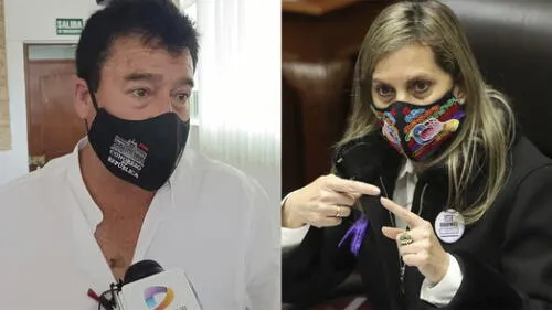 Respecto al comunicado de la bancada de Acción Popular que respaldó a María del Carmen Alva, Martínez señaló que no le consultaron sobre su punto de vista. Foto: composición La República/ LR/Congreso