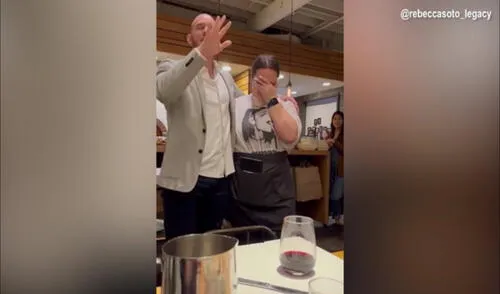 El hecho sucedió en un restaurante de Arkansas, Estados Unidos (EE. UU.). Foto: captura de video de Daily Mail