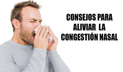 La congestión nasal es uno de los síntomas más incómodos en un resfriado o alergia. Foto: composición/gaceta médica