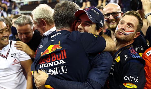 'Checo' Pérez y Max Verstappen son compañeros en Red Bull desde este año. Foto: Twitter Sergio Pérez 'Checo' Pérez y Max Verstappen son compañeros en Red Bull desde este año. Foto: Twitter Sergio Pérez