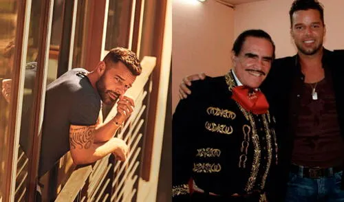 Ricky Martin se despide con conmovedor mensaje de Vicente Fernández. Foto: Ricky Martin/Instagram.