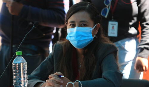 Salas es nutricionista de profesión. No registra experiencia política previa. Foto: Zintia Fernández/La República