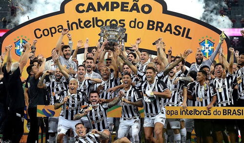 Atlético Mineiro es el campeón de la Copa do Brasil 2021. Foto: captura SporTV