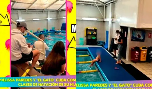 Tras divorcio, Melissa Paredes y el Gato Cuba llevan una relación de padres. Foto: captura/Willax