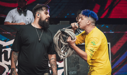 Papo y Mecha en la jornada 7 de FMS Argentina 2021. Foto: URBAN ROOSTERS