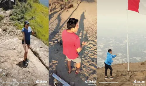 Estos tiktokers se unieron al trend más visto el año 2021. Cada uno presenta cierta particularidad. Foto: captura de TikTok