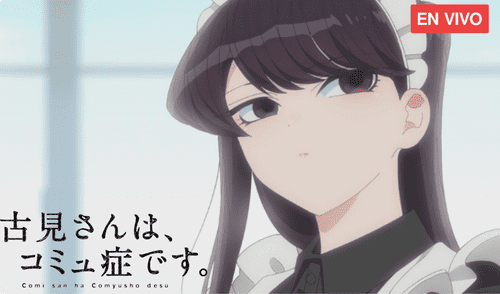 No te pierdas el último episodio de Komi-san wa, komyushou desu. Foto: Studios OLM No te pierdas el último episodio de Komi-san wa, komyushou desu. Foto: Studios OLM