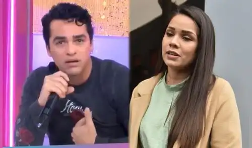 Juan Víctor y Andrea San Martín continúan en conflicto. Foto: captura Amor y fuego