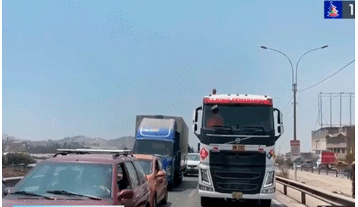Municipalidad de Lima instó a conductores a tomar precauciones. Foto: captura / Canal N
