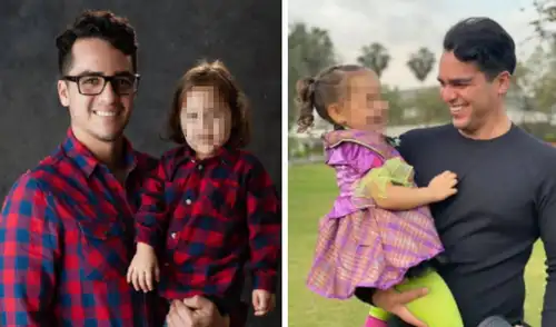 Juan Víctor no pudo pasar la Navidad con su hija. Foto: Instagram