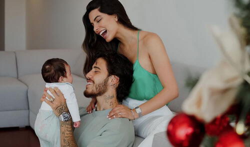 En el programa En boca de todos, Ivana Yturbe se mostró muy entusiasmada al pasar la Navidad por primera vez con su hija. Foto: captura de Instagram