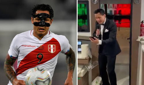 Gianluca Lapadula debutó en 2020 con la selección peruana. Foto: composición AFP/Instagram