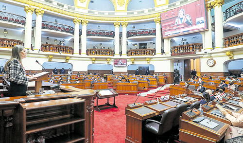 Riesgo. Tenemos un Congreso con mucho poder, que deja al Ejecutivo sin capacidad de veto en la práctica, advierte Zapata. Foto: difusión