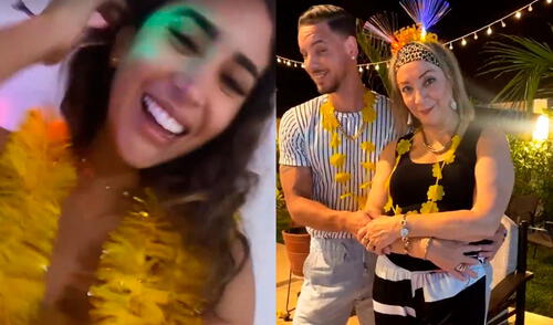Melissa Paredes habría recibido el Año Nuevo junto a la mamá del bailarín Anthony Aranda. Foto: captura/Instagram