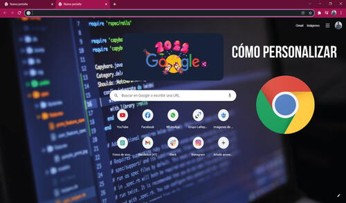 Crea tu propio estilo en Google Chrome con estos sencillos pasos. Foto: composición LR