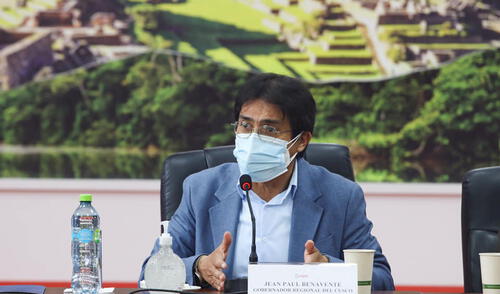 Gobernador exhortó al Ejecutivo y al Congreso evitar mayores confrontaciones. Foto: GORE Cusco