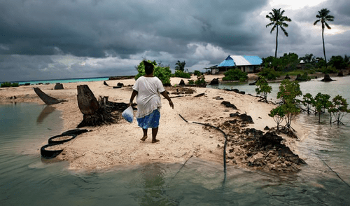 Los ciudadanos de Kiribati fueron los primeros en recibir el 2022. Foto:Sierra Club Los ciudadanos de Kiribati fueron los primeros en recibir el 2022. Foto:Sierra Club