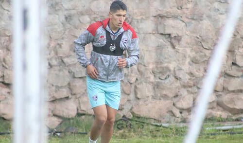 El lateral izquierdo ya entrena con Cienciano Foto: Club Cienciano