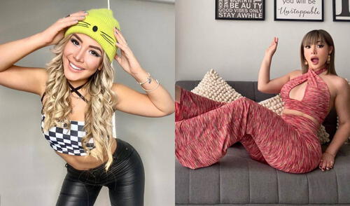 Claudia Serpa es una de las famosas peruanas más activas en redes sociales. Foto: composición/ Instagram