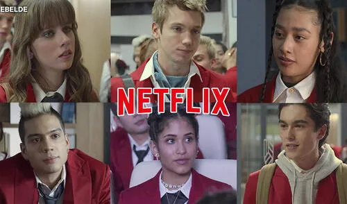 Rebelde de Netflix es la nueva versión de la icónica historia de Cris Morena. Foto: composición/Netflix