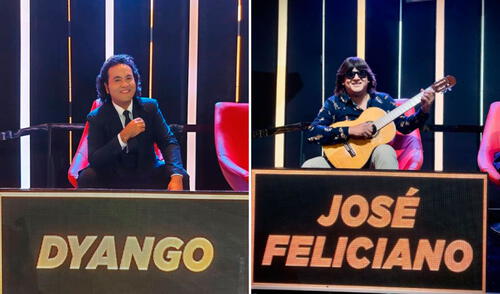 Seguidores del programa Yo soy: grandes batallas internacional no pudieron apreciar la batalla de José Feliciano y Dyando el pasado 30 de diciembre. Foto: composición: Jayro Tafur, Sebastián Landa/Instagram.