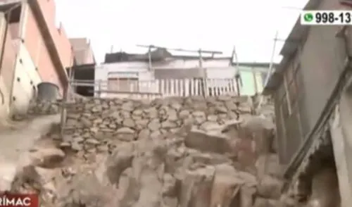 Viviendas con construcciones precarias son las más vulnerables, según especialistas. Foto y video: América Noticias
