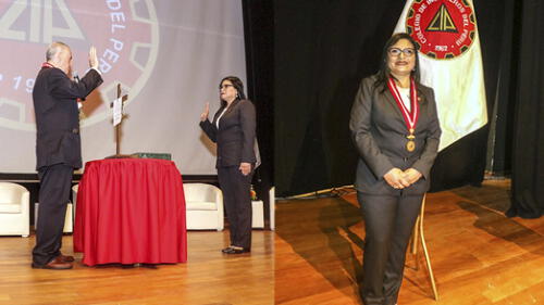 La primera decana es ingeniera civil graduada en la Universidad Nacional de San Agustín, de Arequipa, posee una maestría en Planeamiento y Gestión Urbano Ambiental y estudios concluidos de doctorado en Vivienda. Foto: composición LR/CIP