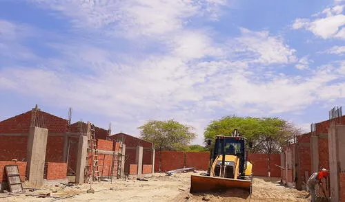 Trabajos de colegio registra un avance de 63%. Foto: gobierno regional Trabajos de colegio registra un avance de 63%. Foto: gobierno regional