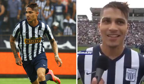 Paolo Guerrero fue parte del Día del Hincha blanquiazul en 2014. Foto: composición GLR/Alianza Lima TV