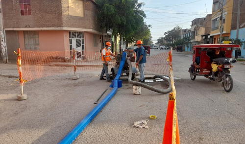 Personal de mantenimiento tiene previsto reparar tramos de tubería en diversas avenidas. Foto: difusión