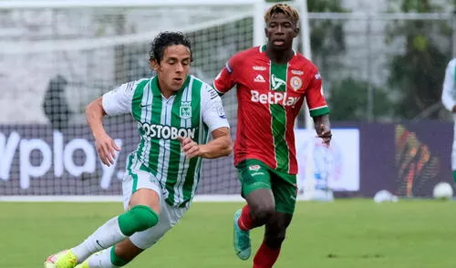 Atlético Nacional visitó a Cortuluá en la fecha 1 del Apertura de la Liga BetPlay. Foro: Dimayor