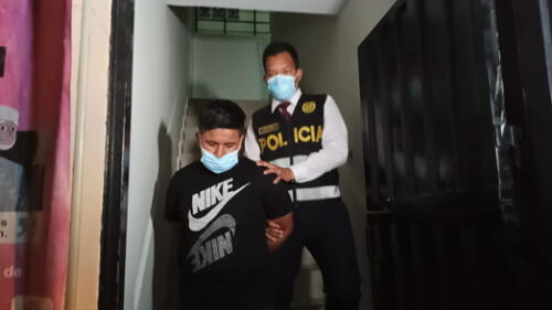 Delincuente fue detenido por la PNP. Foto: Raúl Egusquiza/URPI-LR Delincuente fue detenido por la PNP. Foto: Raúl Egusquiza/URPI-LR